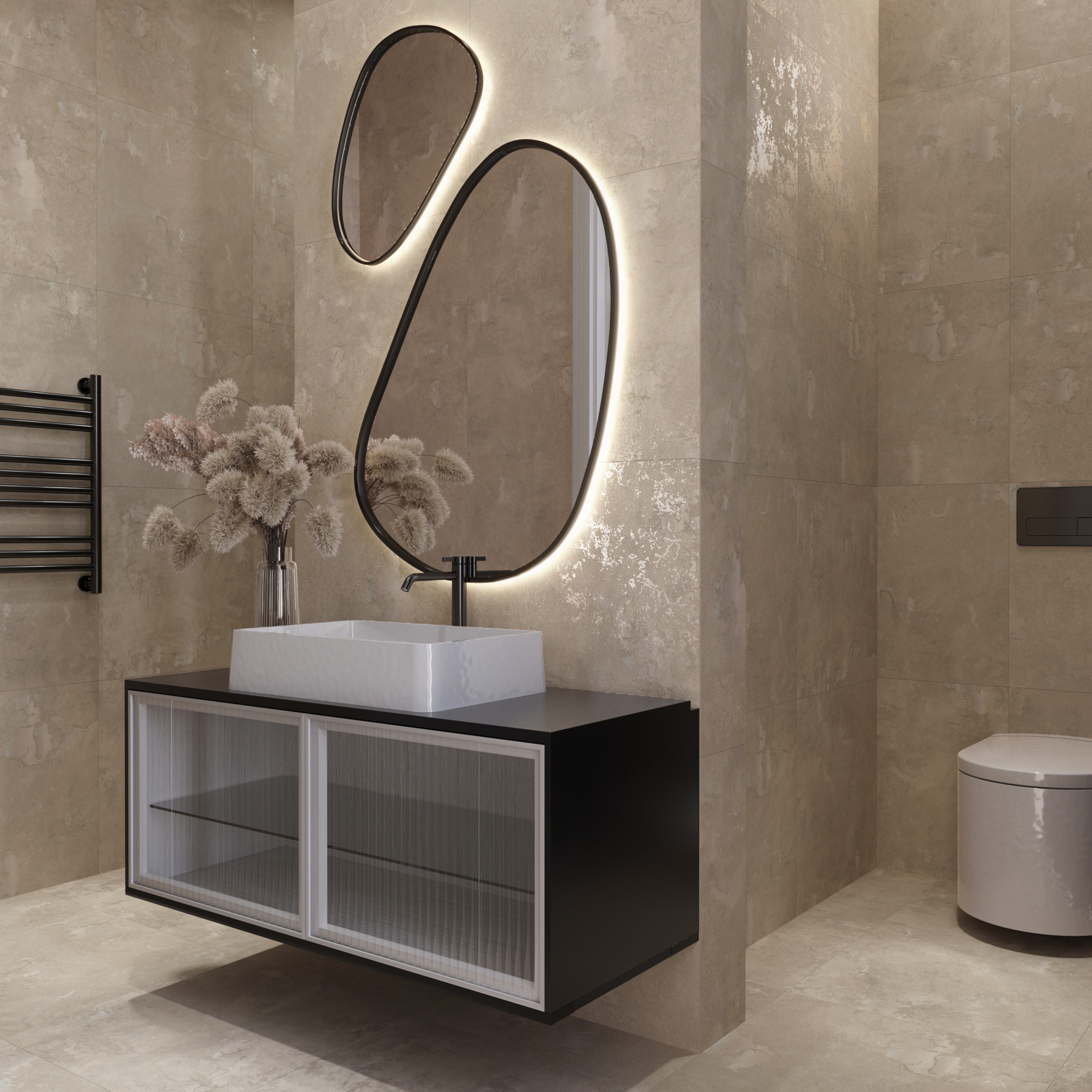 Керамогранит ERAGON LIGHT BROWN 600 × 600 мм — КЕР007572 — изображение 1