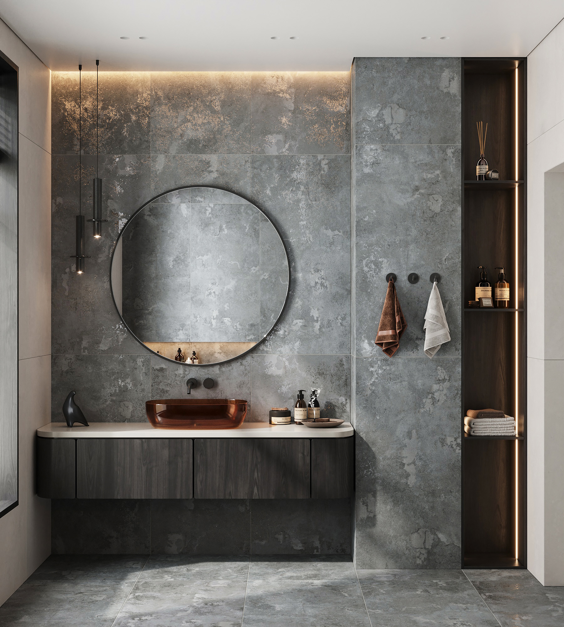 Керамогранит ERAGON DARK GREY 1200 × 600 мм — КЕР007429 — изображение 1