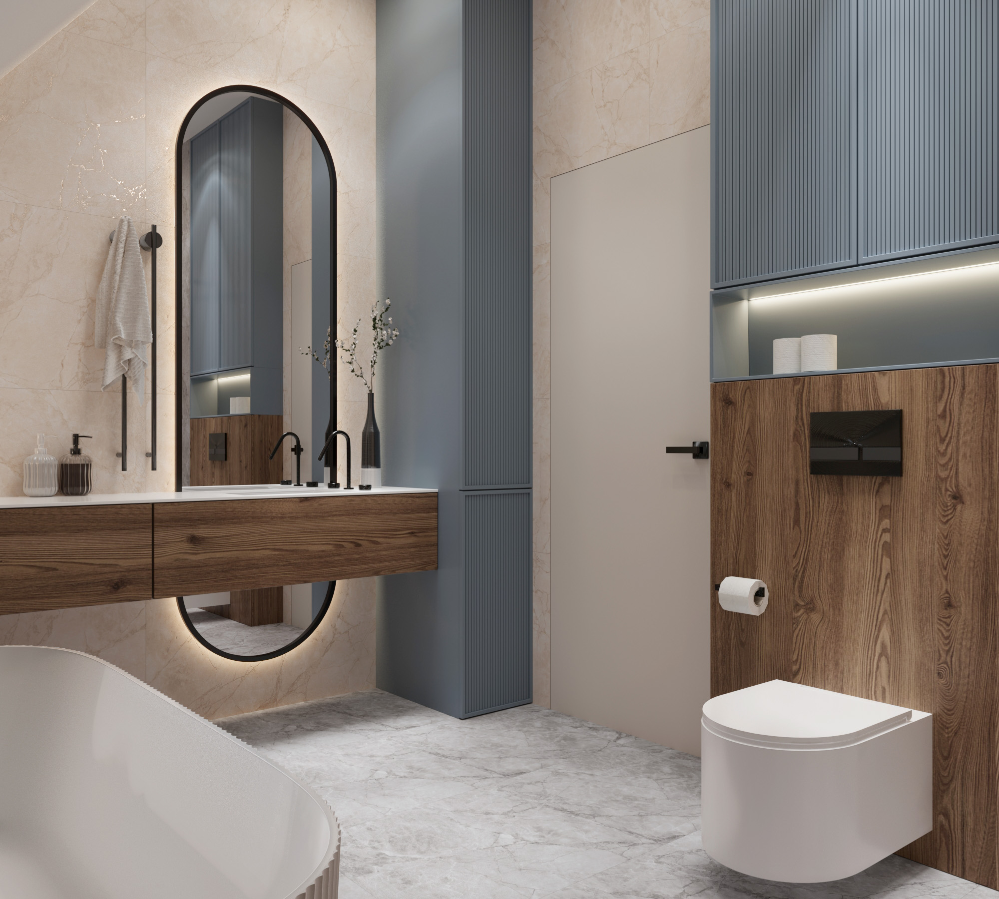 Керамогранит ARCTIC PEARL 1200 × 600 мм — КЕР007490 — изображение 1