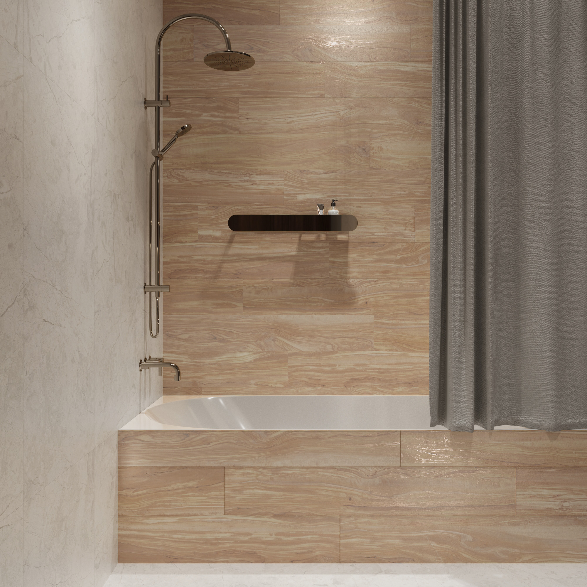 Керамогранит PEARSIAN WOOD IVORY 1200 × 200 мм — КЕР007569 — изображение 1