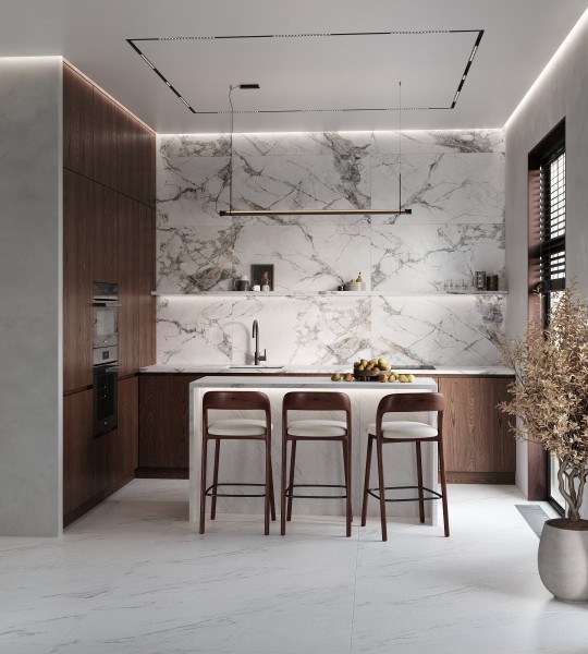Керамогранит LAZIO BIANCO 1200 × 600 мм — КЕР007479 — изображение 2