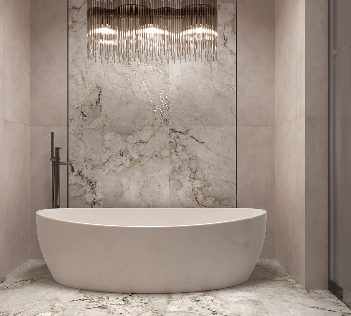 Керамогранит PATAGONIT BEIGE 1200 × 600 мм — КЕР007639 — изображение 1
