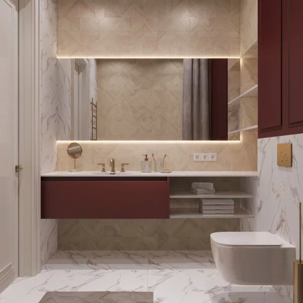 Керамогранит ROCKWOOD CREMA 1200 × 600 мм — КЕР007530 — изображение 1
