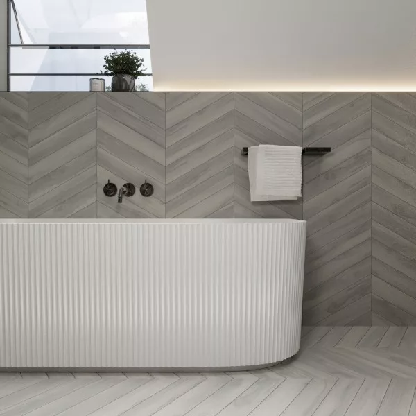Керамогранит SCARLET WOOD GREY 450 × 80 мм — КЕР007608 — изображение 1