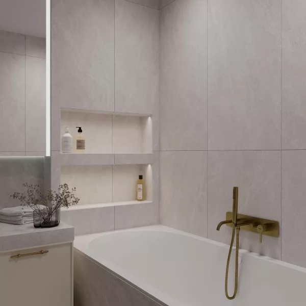 Керамогранит CASTELLO BIANCO 1200 × 600 мм — КЕР007621 — изображение 1
