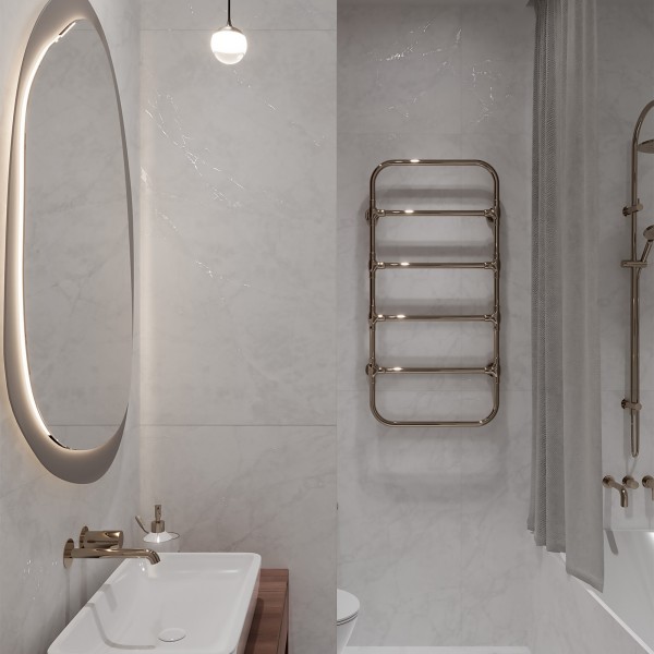 Керамогранит ARCTIC WHITE 1200 × 600 мм — КЕР007447 — изображение 2