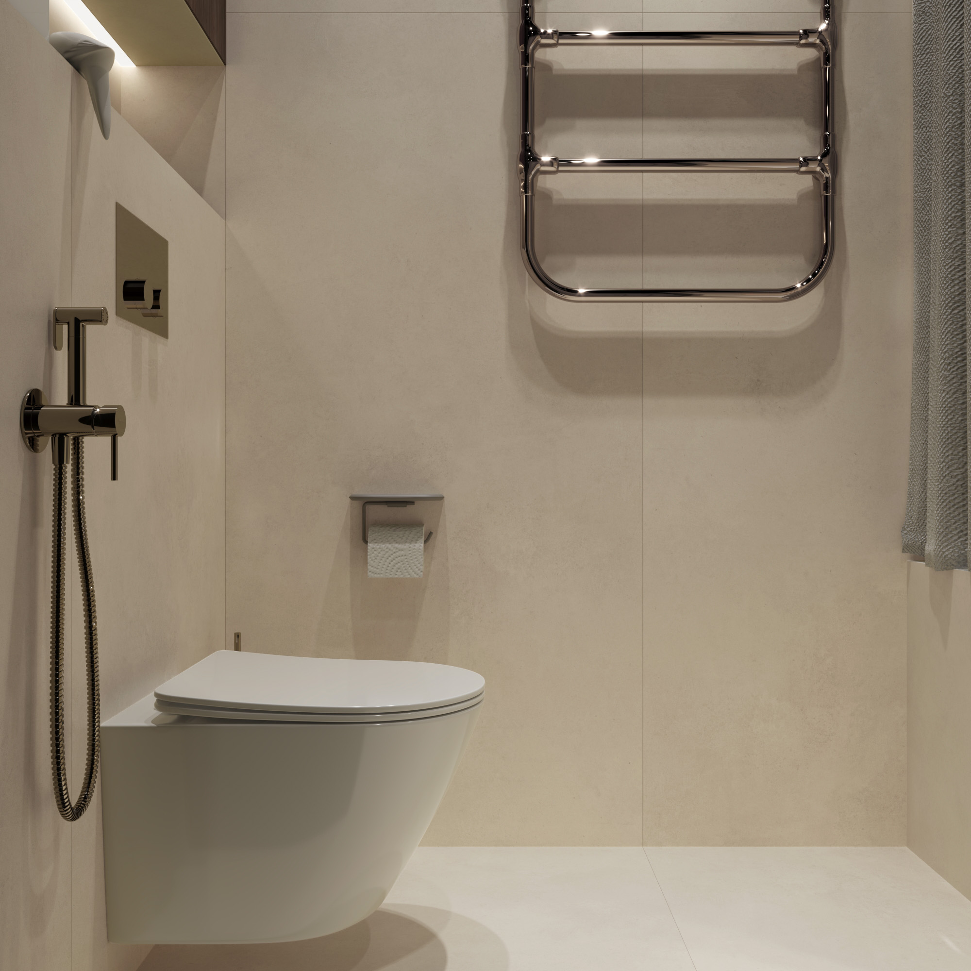 Керамогранит CEMENT BEIGE 1600 × 800 мм — КЕР007548 — изображение 1