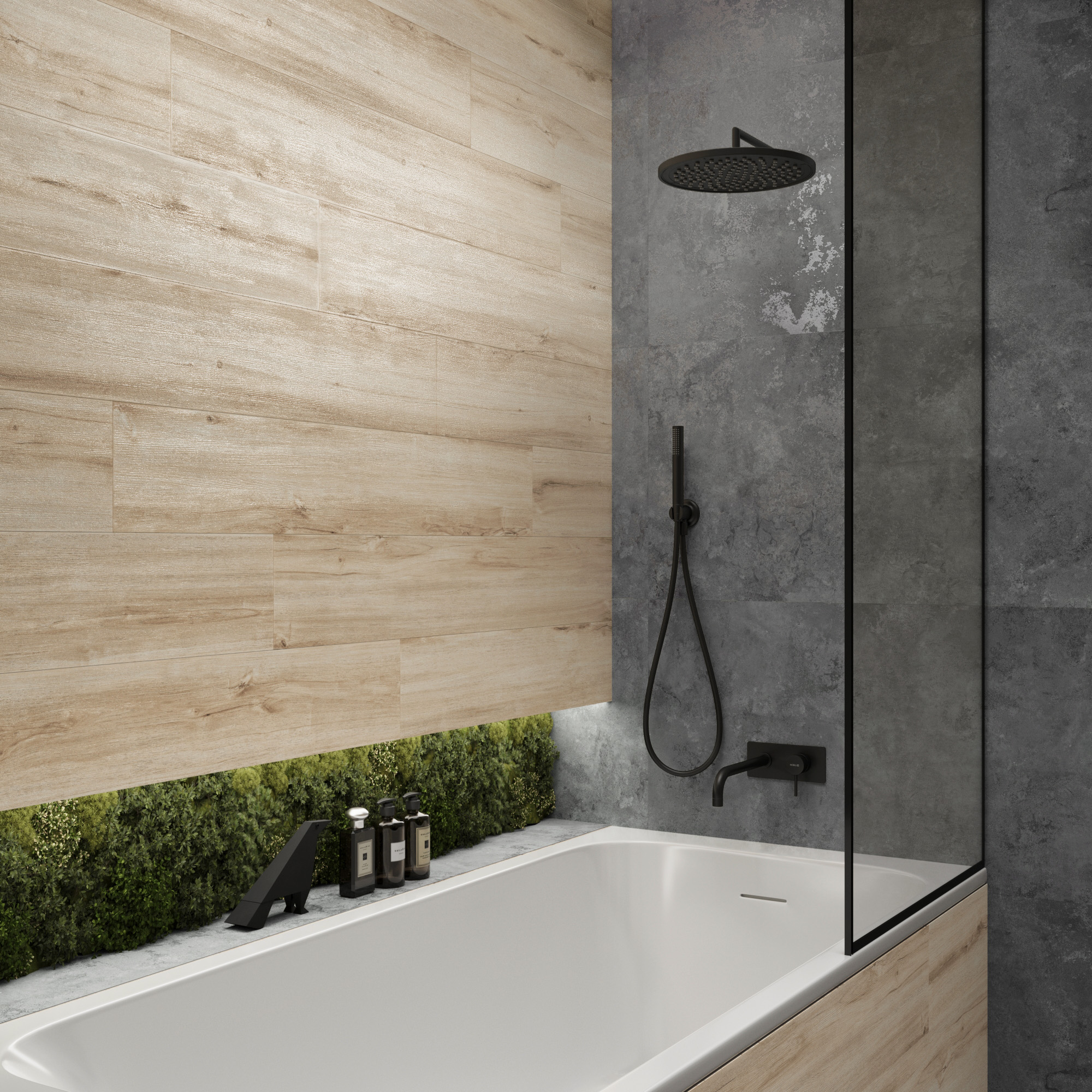Керамогранит AKASA WOOD PINE 1200 × 200 мм — КЕР007555 — изображение 1