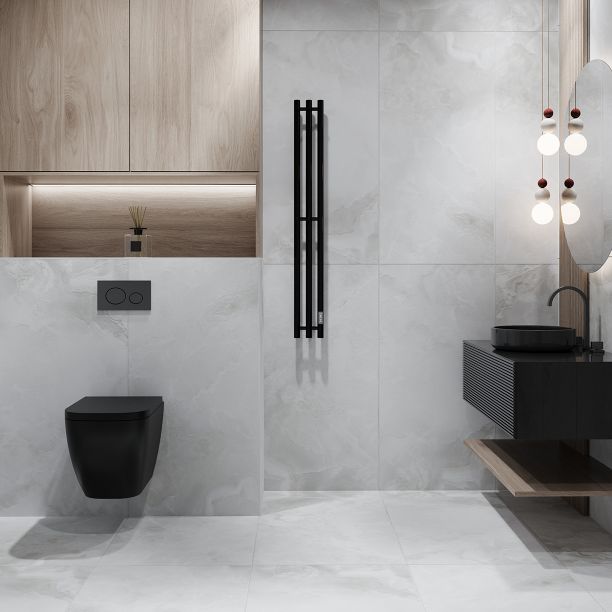 Керамогранит HELIOS WHITE 1200 × 600 мм — КЕР007645 — изображение 1