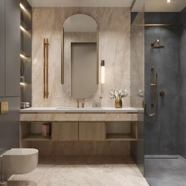 Керамогранит INTERA CREMA 600 × 600 мм — КЕР007582 — изображение 1
