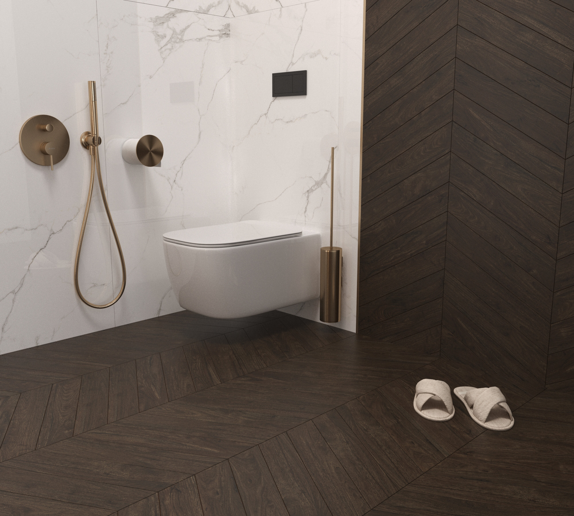 Керамогранит LETAVOLE WENGE 450 × 80 мм — КЕР007606 — изображение 1