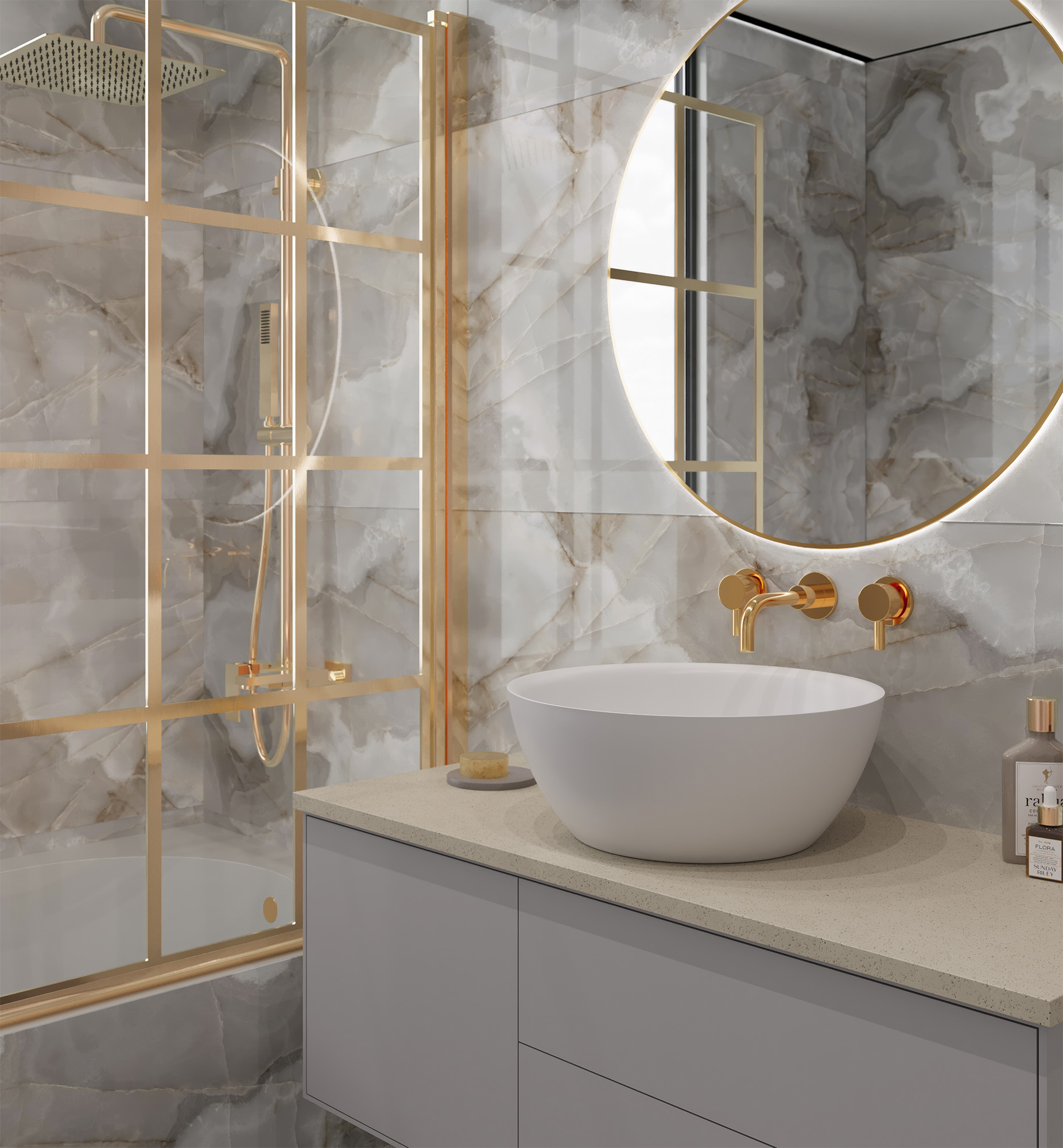 Керамогранит REX ONYX BLUE 1200 × 600 мм — КЕР007434 — изображение 1