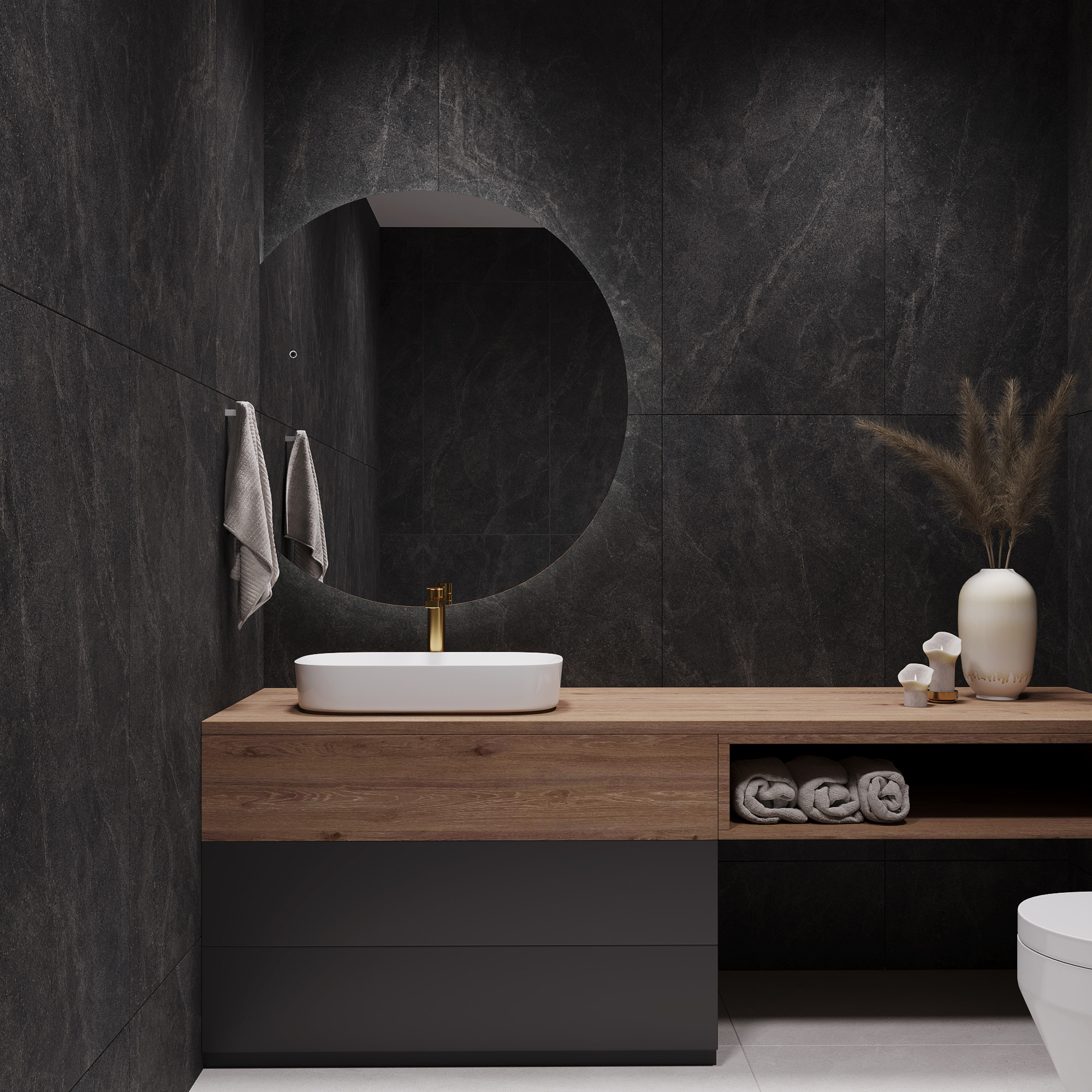 Керамогранит CASTELLO NERO 1200 × 600 мм — КЕР007622 — изображение 1