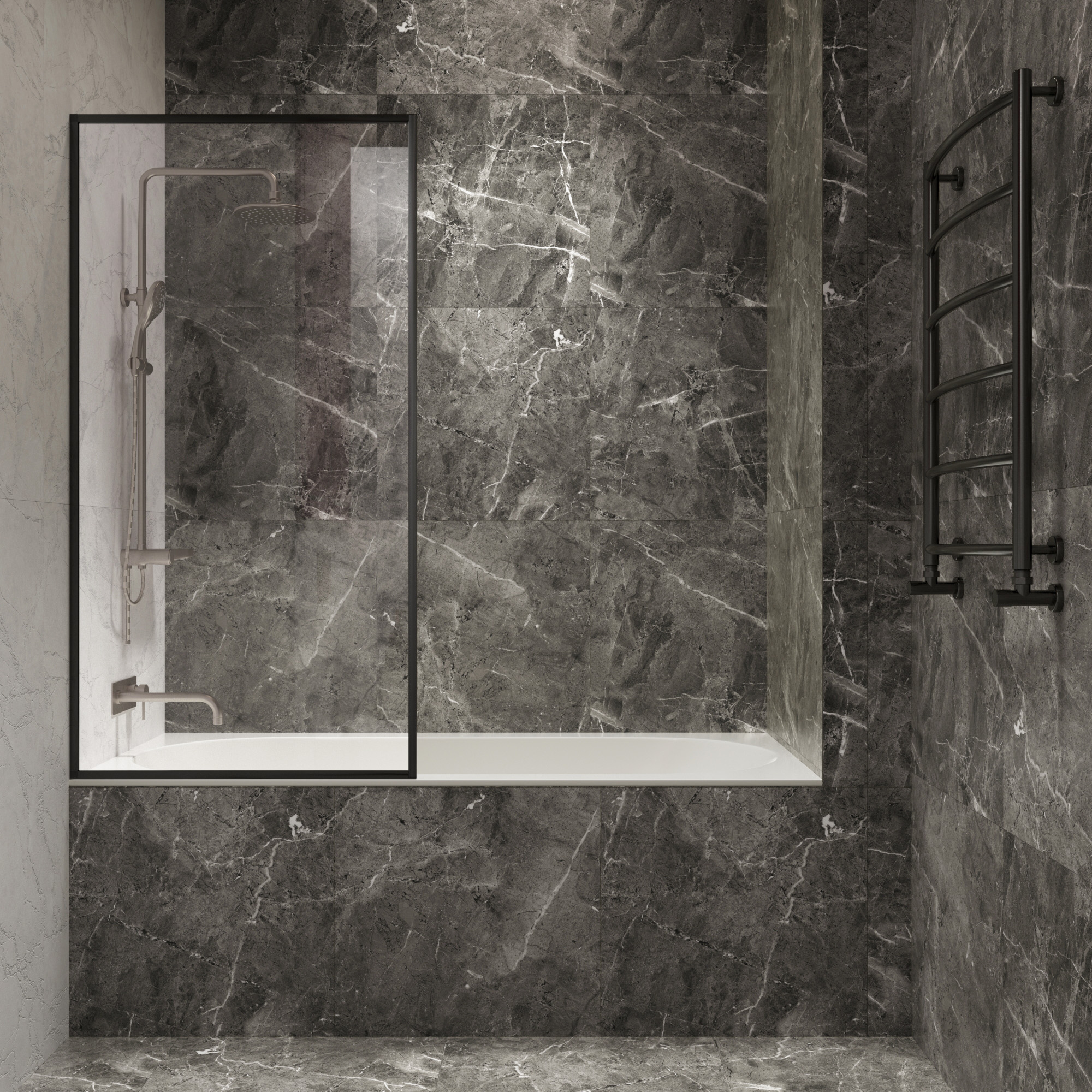 Керамогранит FLORENCIA GREY 600 × 600 мм — КЕР007599 — изображение 1
