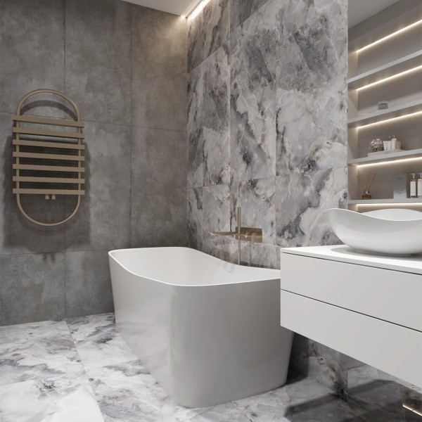 Керамогранит INVISIBLE ONYX GREY 1200 × 600 мм — КЕР007449 — изображение 2