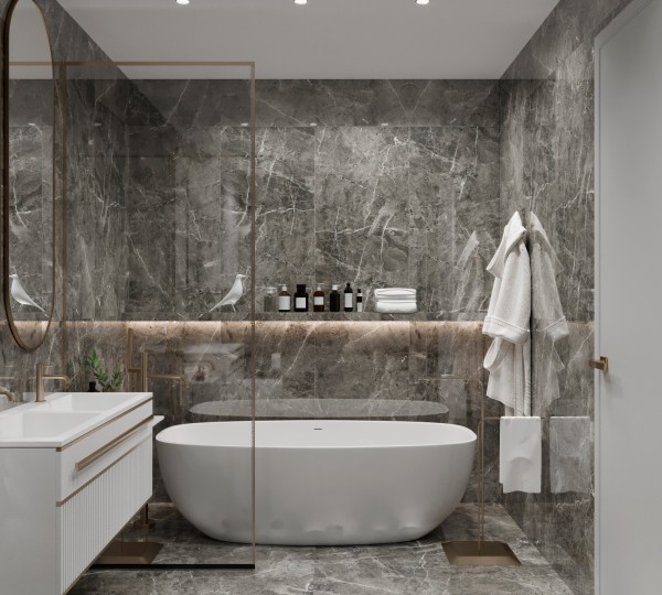 Керамогранит FLORENCIA GREY 1200 × 600 мм — КЕР007451 — изображение 2