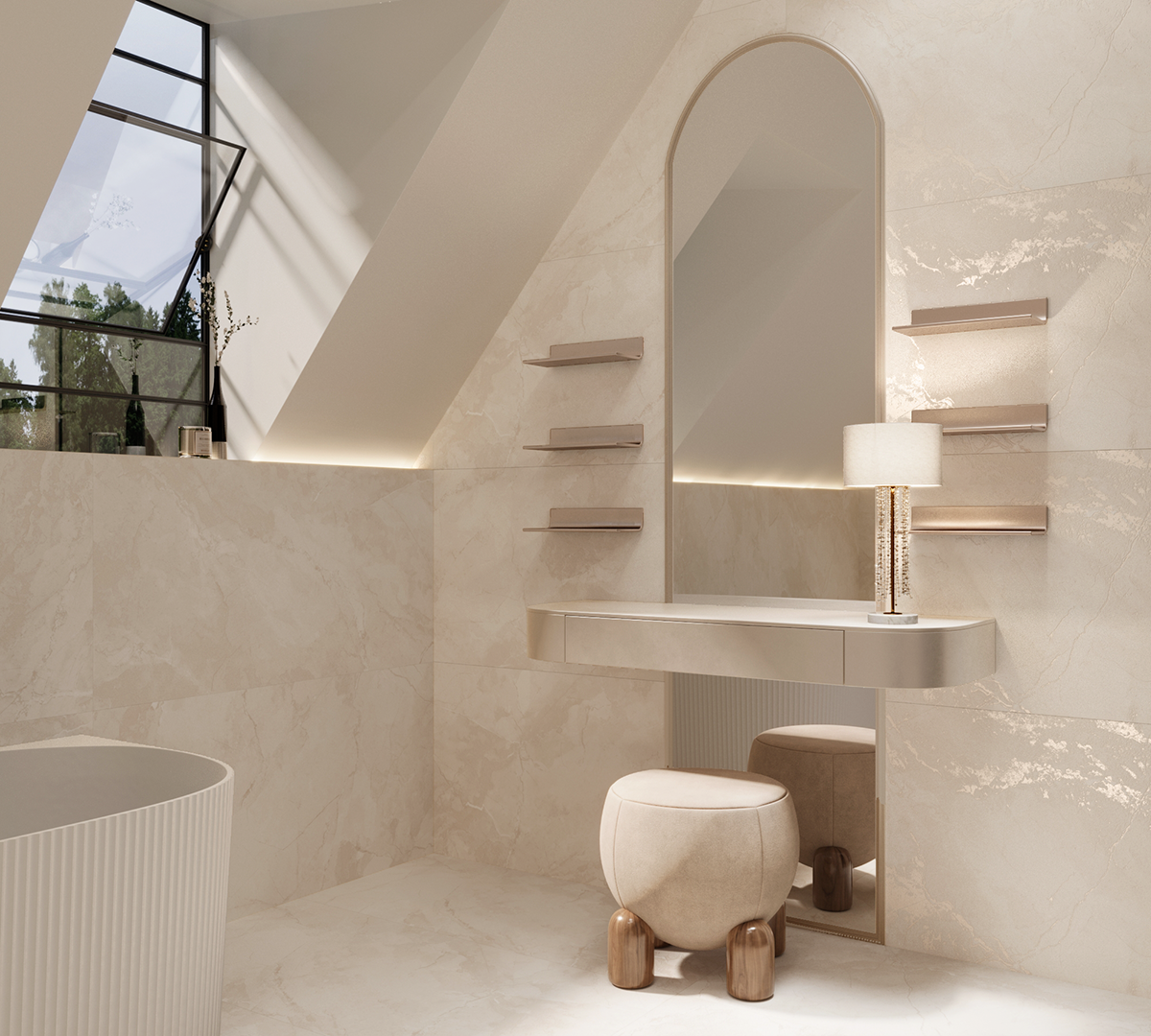 Керамогранит BISMANTO CREMA 1200 × 600 мм — КЕР007636 — изображение 1