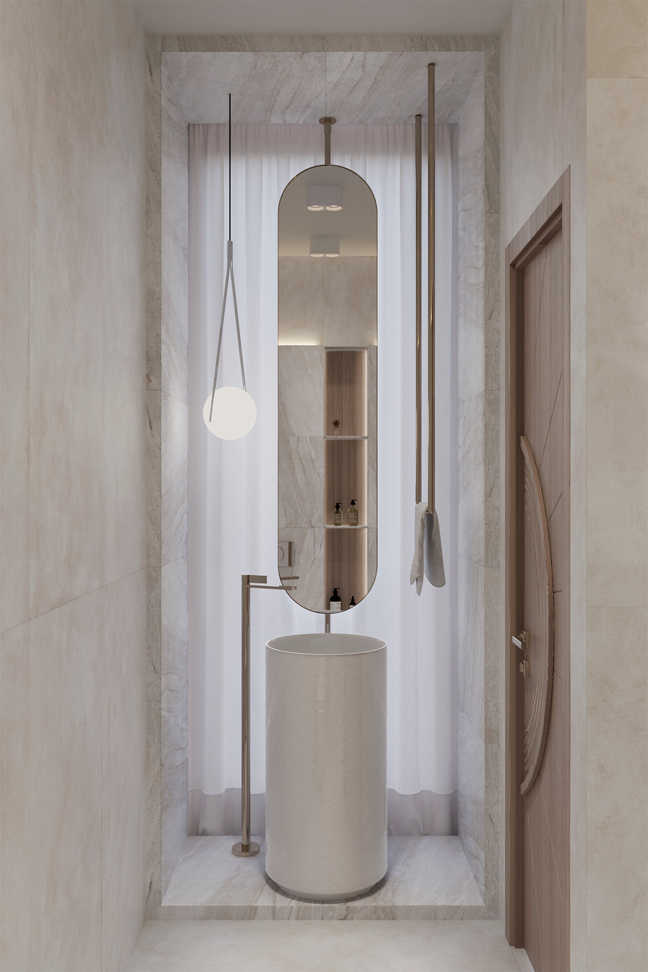 Керамогранит DESERT CREMA 600 × 600 мм — КЕР007442 — изображение 1