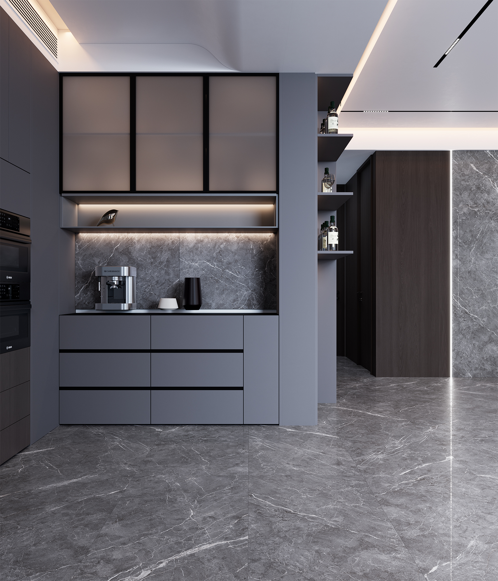Керамогранит ESPERIA GRIGIO LAPPATO 1200 × 600 мм — КЕР007508 — изображение 1