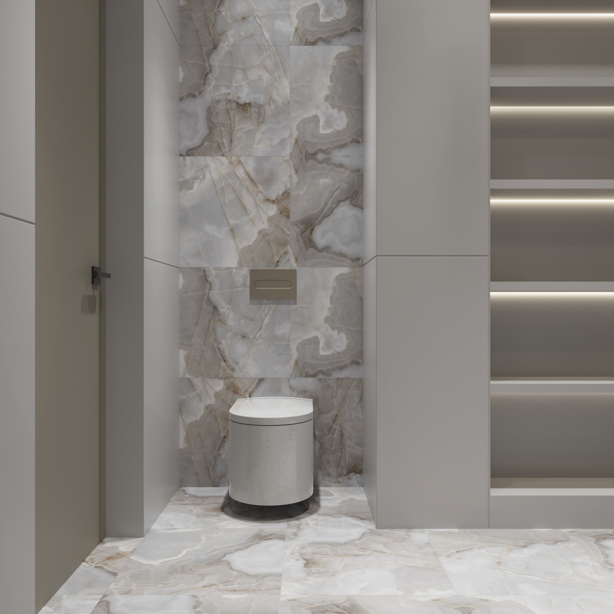 Керамогранит REX ONYX BLUE 600 × 600 мм — КЕР007594 — изображение 1