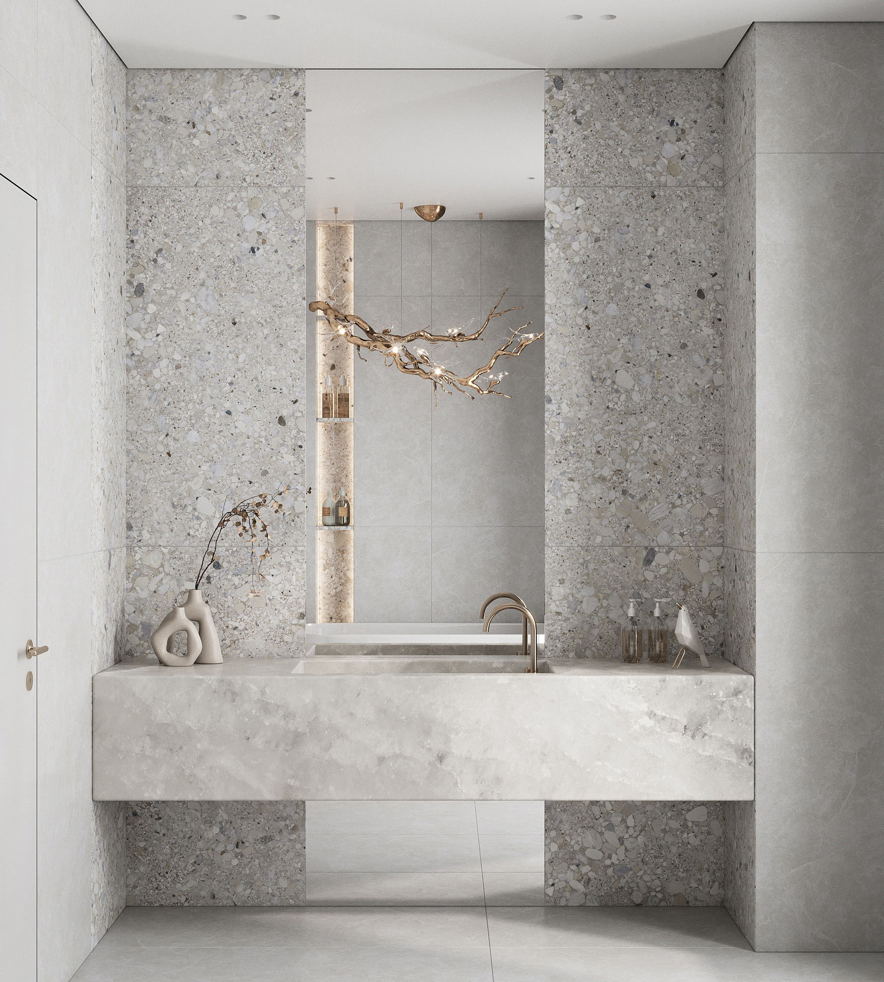 Керамогранит GLIATO TERRAZZO 1200 × 600 мм — КЕР007525 — изображение 1
