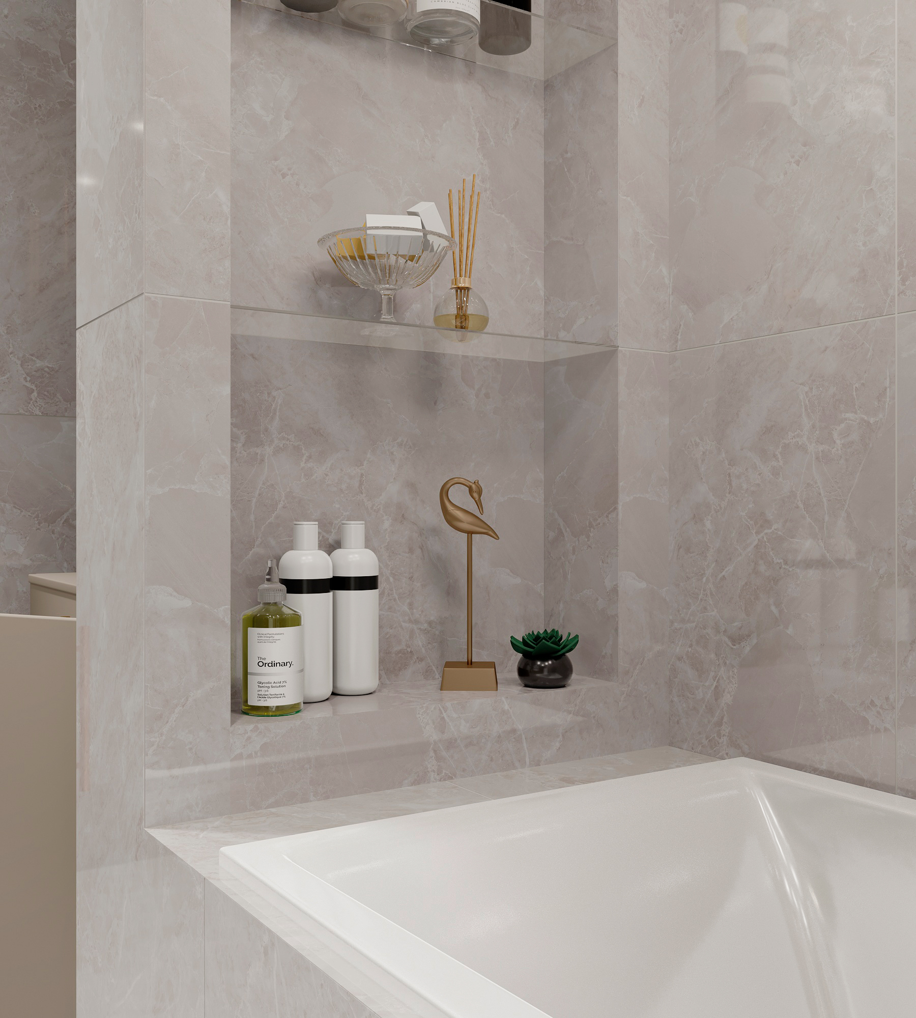 Керамогранит MODENA BIANCO 1200 × 600 мм — КЕР007455 — изображение 1