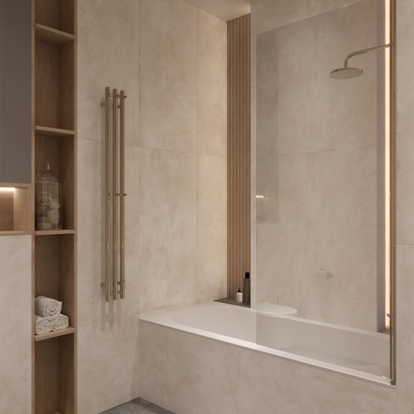 Керамогранит CEMENTUM BIANCO 1200 × 600 мм — КЕР007422 — изображение 4
