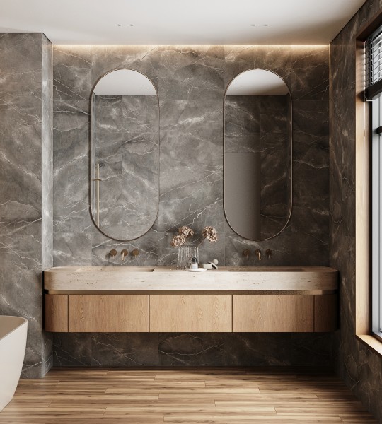 Керамогранит PULPIS NERO LAPPATO 1200 × 600 мм — КЕР007507 — изображение 2