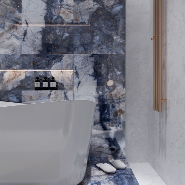 Керамогранит BERGAMO BLUE 1200 × 600 мм — КЕР007425 — изображение 3