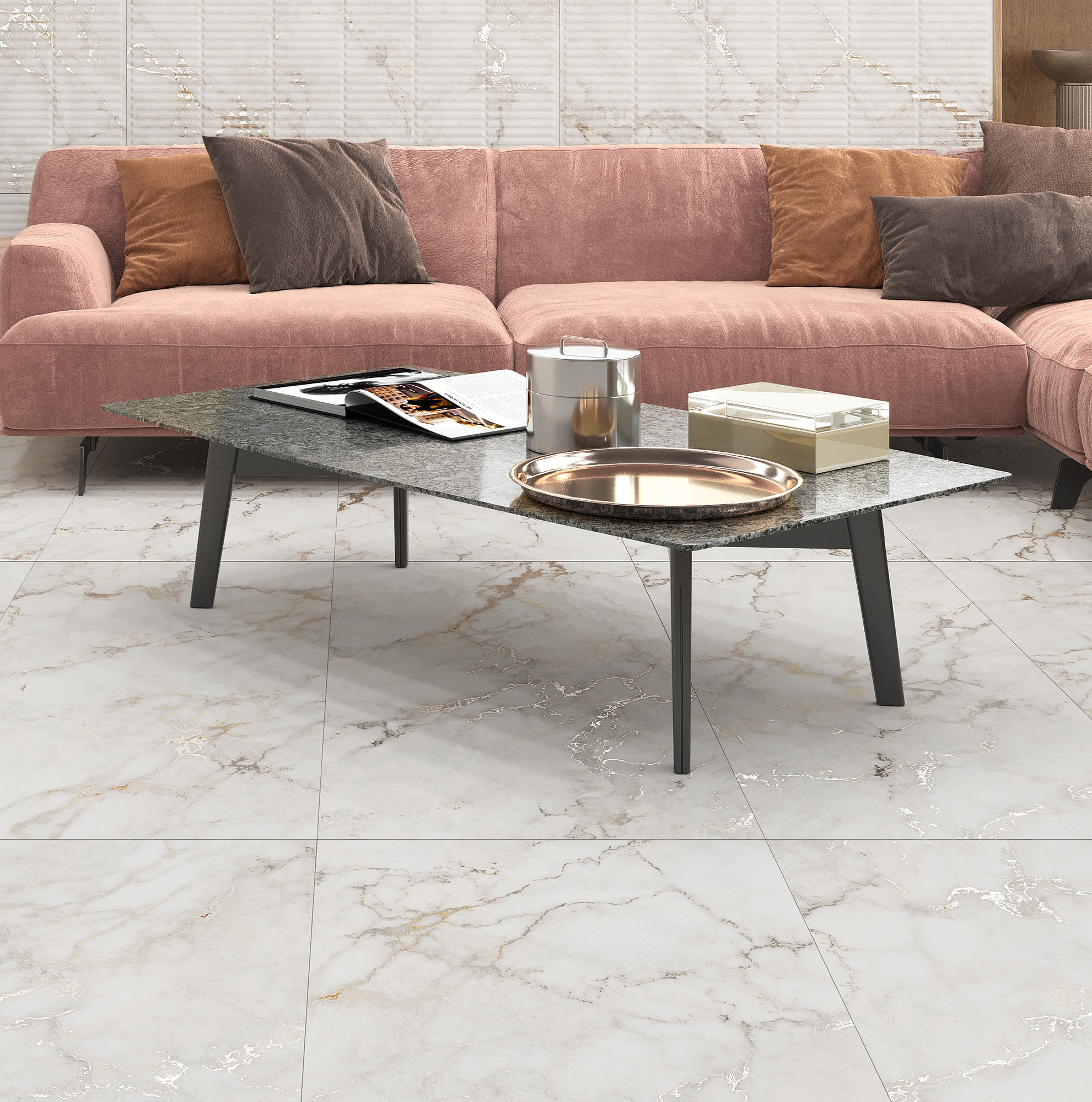 Керамогранит PRATONIX BEIGE 1200 × 600 мм — КЕР007502 — изображение 1