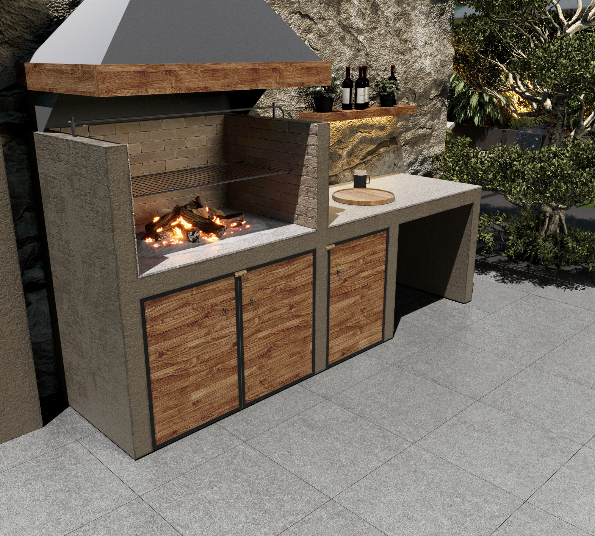 Керамогранит BOTTEGA GRIS 600 × 600 мм — КЕР007660 — изображение 1