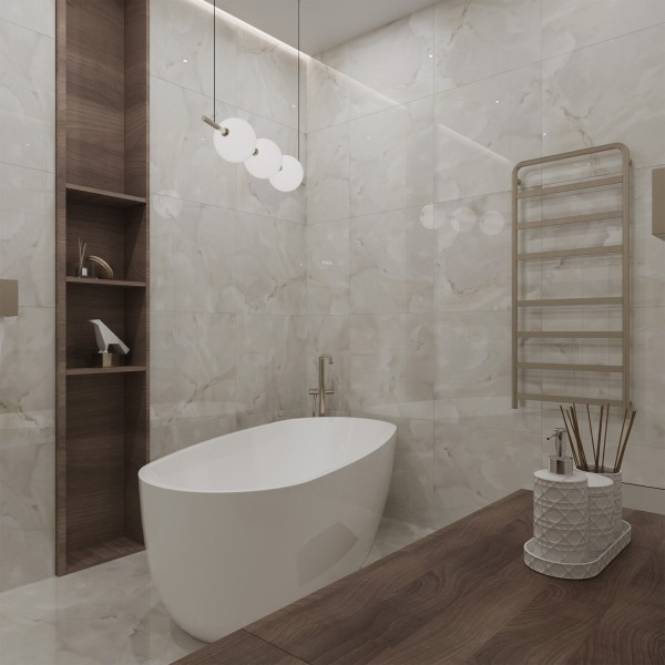 Керамогранит ONICE PEARL 600 × 600 мм — КЕР007440 — изображение 3