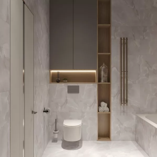 Керамогранит PRIMO ONYX GREY 600 × 600 мм — КЕР007591 — изображение 1