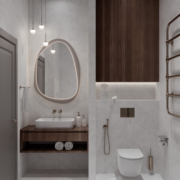 Керамогранит ARCTIC WHITE 1200 × 600 мм — КЕР007447 — изображение 3