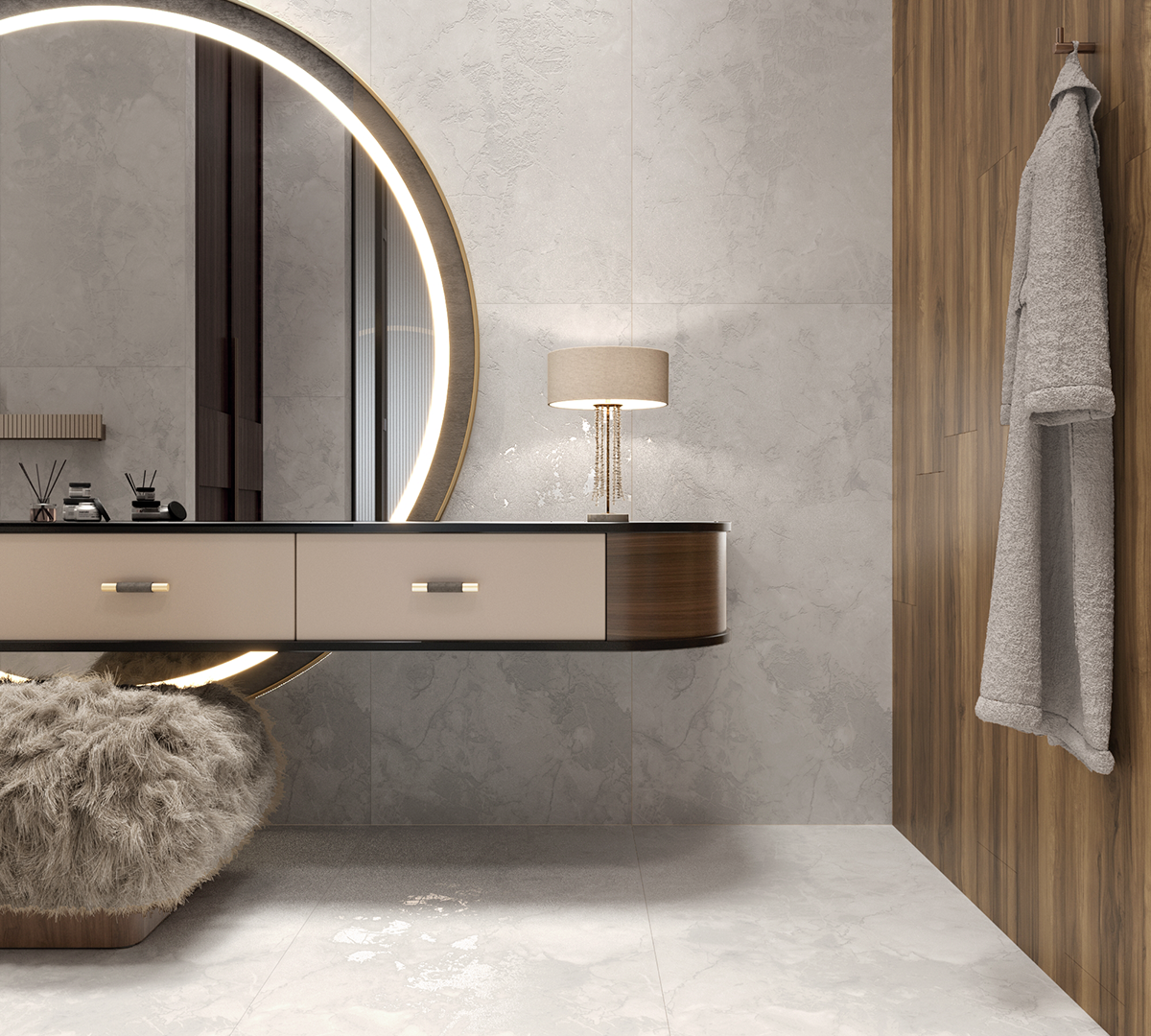 Керамогранит MICADO WHITE 1200 × 600 мм — КЕР007631 — изображение 1