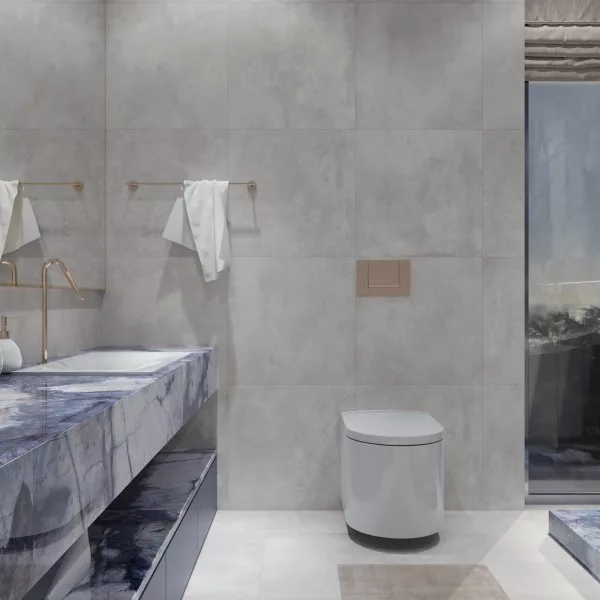 Керамогранит CEMENTUM LIGHT GREY 600 × 600 мм — КЕР007589 — изображение 1