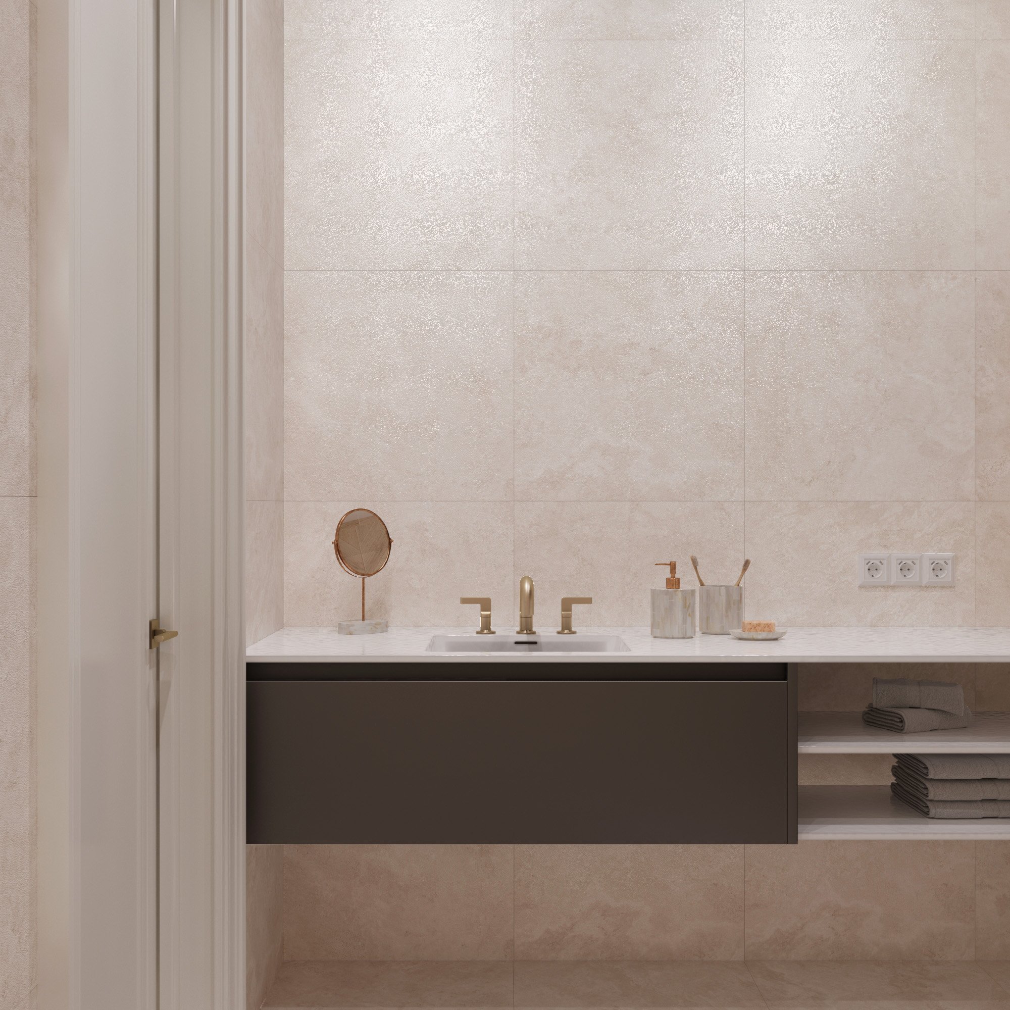 Керамогранит ARAWAK WHITE 600 × 600 мм — КЕР007595 — изображение 1