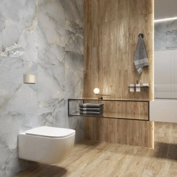 Керамогранит HUSK WOOD CHERRY 1200 × 200 мм — КЕР007563 — изображение 1