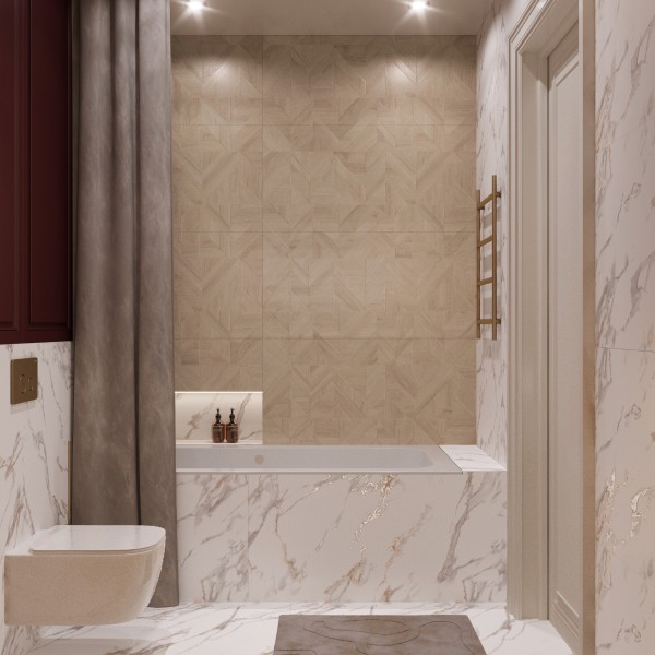 Керамогранит CALACATTA GOLD 1200 × 600 мм — КЕР007497 — изображение 2