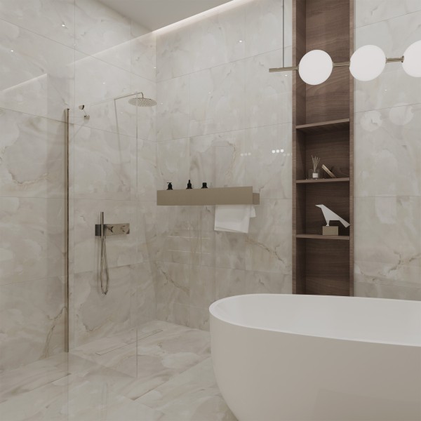 Керамогранит ONICE PEARL 600 × 600 мм — КЕР007440 — изображение 4