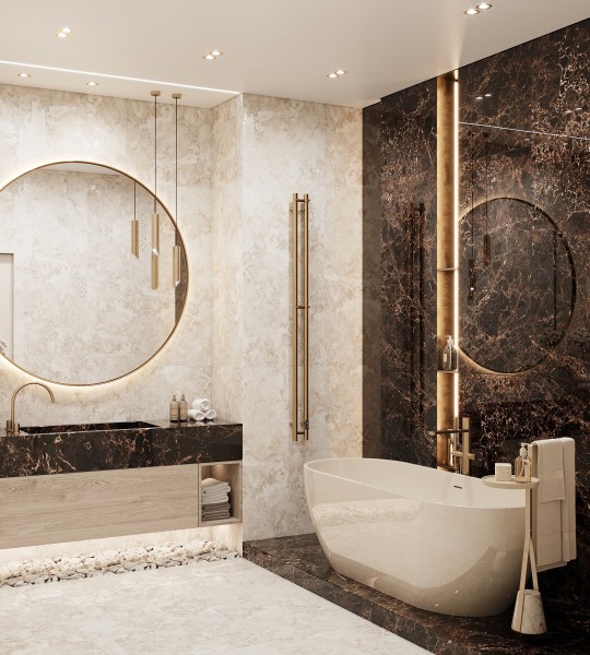 Керамогранит SEASTONE BEIGE 1200 × 600 мм — КЕР007483 — изображение 3