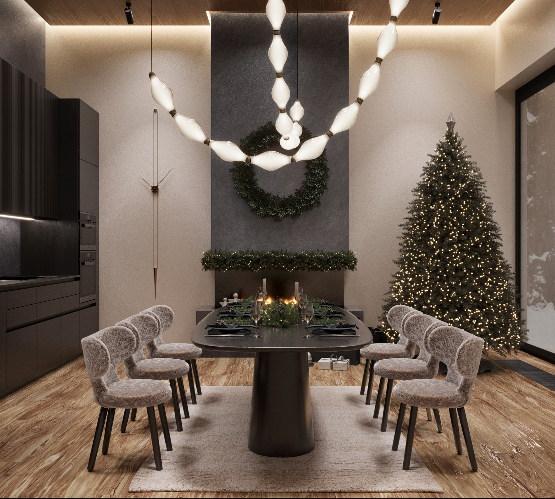 Керамогранит PEARSIAN WOOD NATURAL 1200 × 200 мм — КЕР007570 — изображение 1