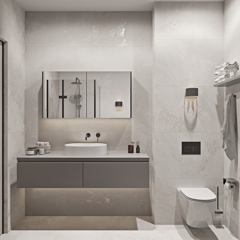 Керамогранит BISMANTO BIANCO 600 × 600 мм — КЕР007652 — изображение 1