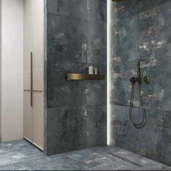 Керамогранит METAL AZUL 600 × 600 мм — КЕР007658 — изображение 1