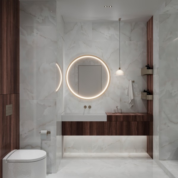 Керамогранит ONYX WHITE CLOUD 1200 × 600 мм — КЕР007450 — изображение 2