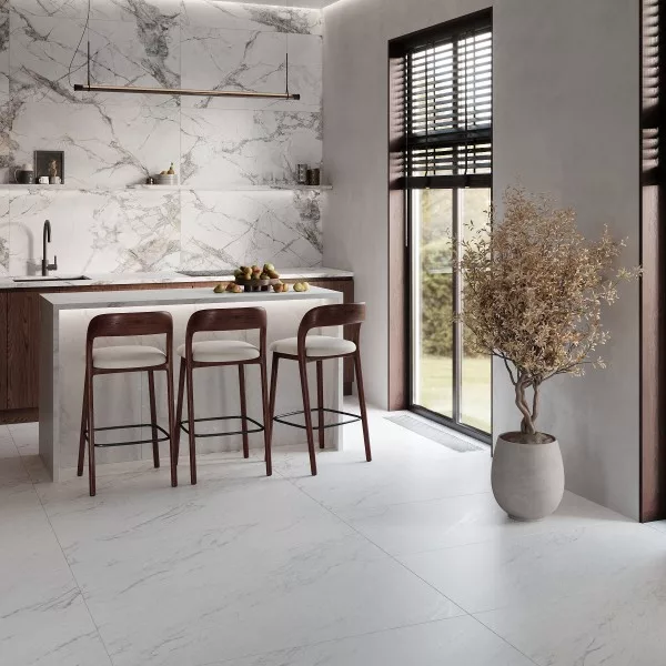 Керамогранит LAZIO BIANCO 1200 × 600 мм — КЕР007479 — изображение 1