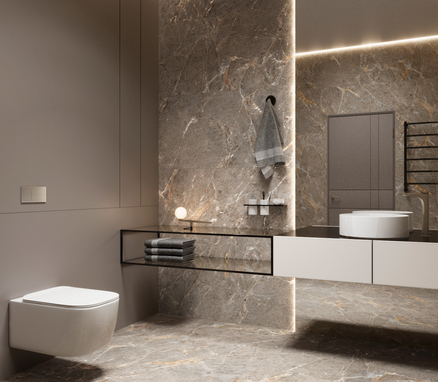 Керамогранит ROYAL GREY 1200 × 600 мм — КЕР007476 — изображение 1