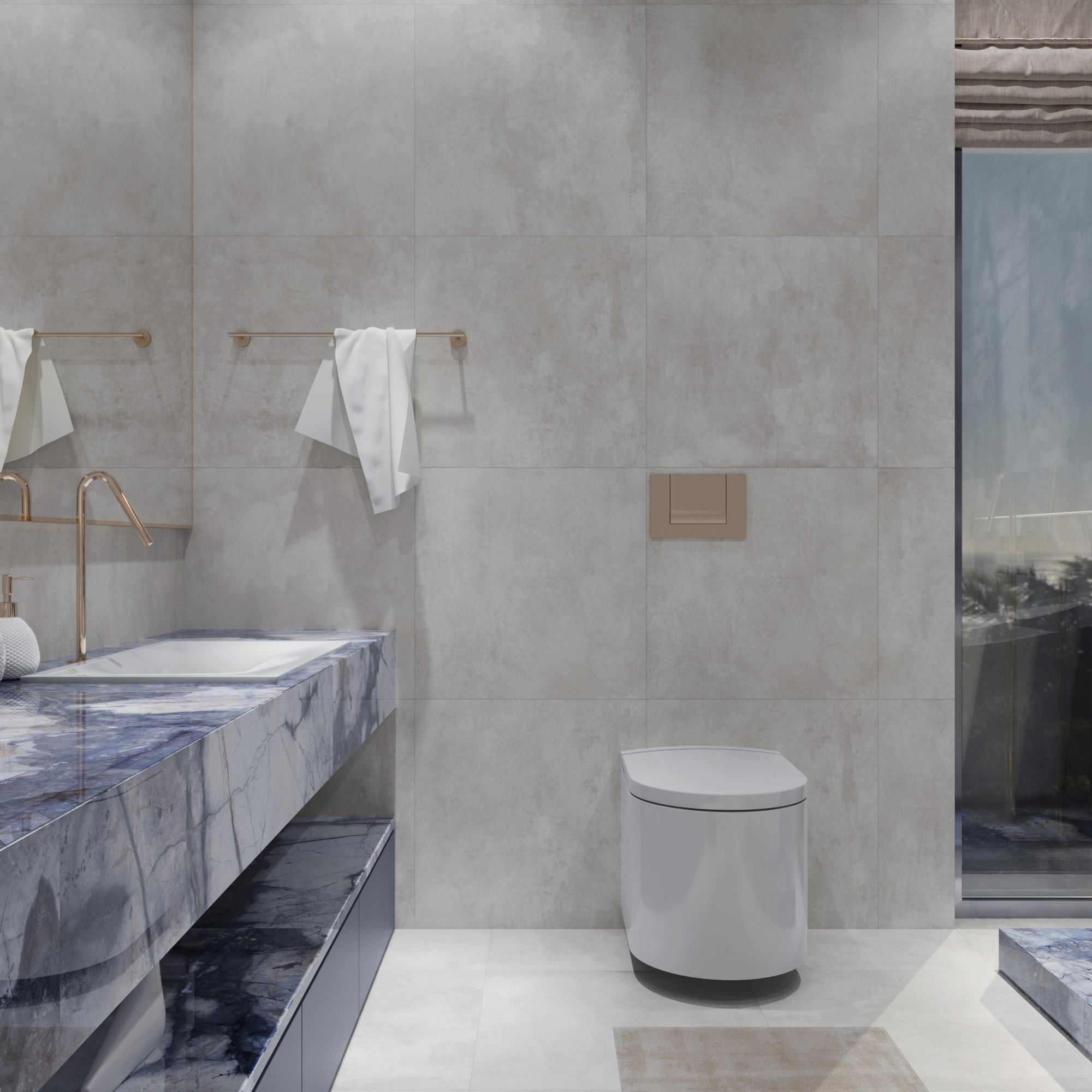 Керамогранит CEMENTUM LIGHT GREY 600 × 600 мм — КЕР007589 — изображение 1