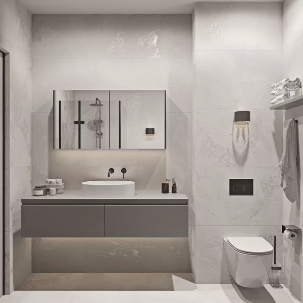 Керамогранит BISMANTO BIANCO 600 × 600 мм — КЕР007652 — изображение 1