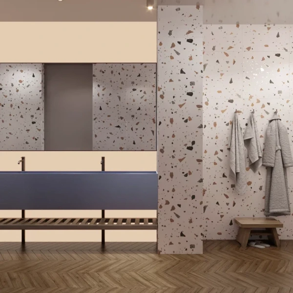 Керамогранит TERAZZO BLANCO 600 × 600 мм — КЕР007654 — изображение 1